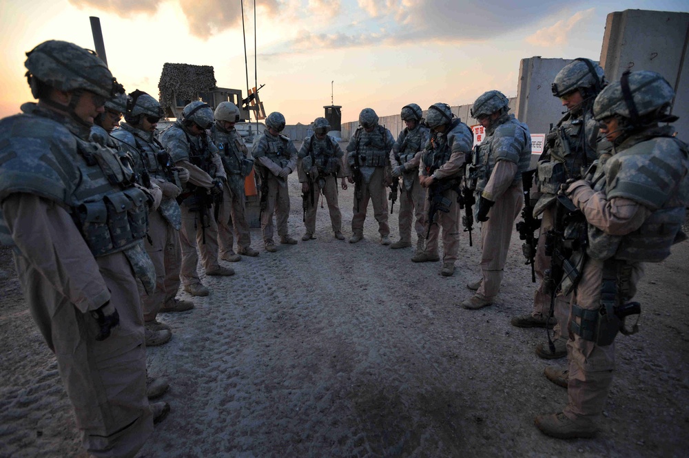 732nd Expeditionary Security Forces Squadron Detatchment 3 provides combat support to Iraq