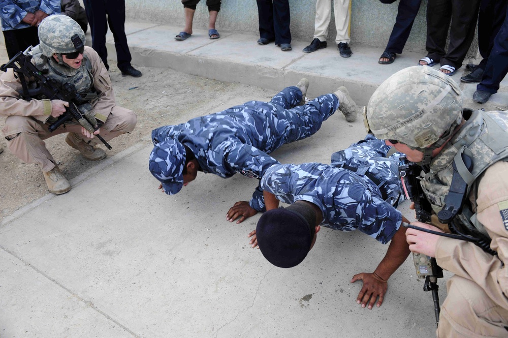 732nd Expeditionary Security Forces Squadron Detatchment 3 provides combat support to Iraq