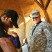 Soldier Descends From the Fence on Sept. 11