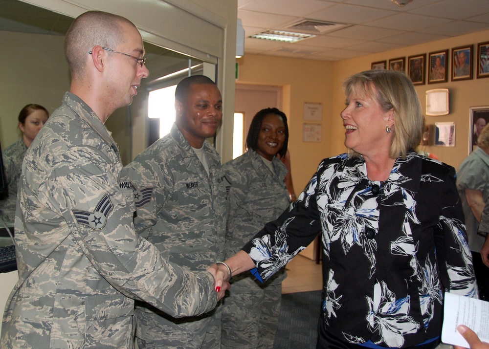 Air Force Chief of Staff Addresses 386th Airman During Area of Responsibility Visit