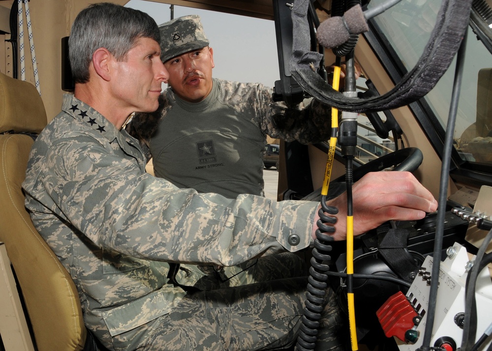 Air Force Chief of Staff Addresses 386th Airman During Area of Responsibility Visit