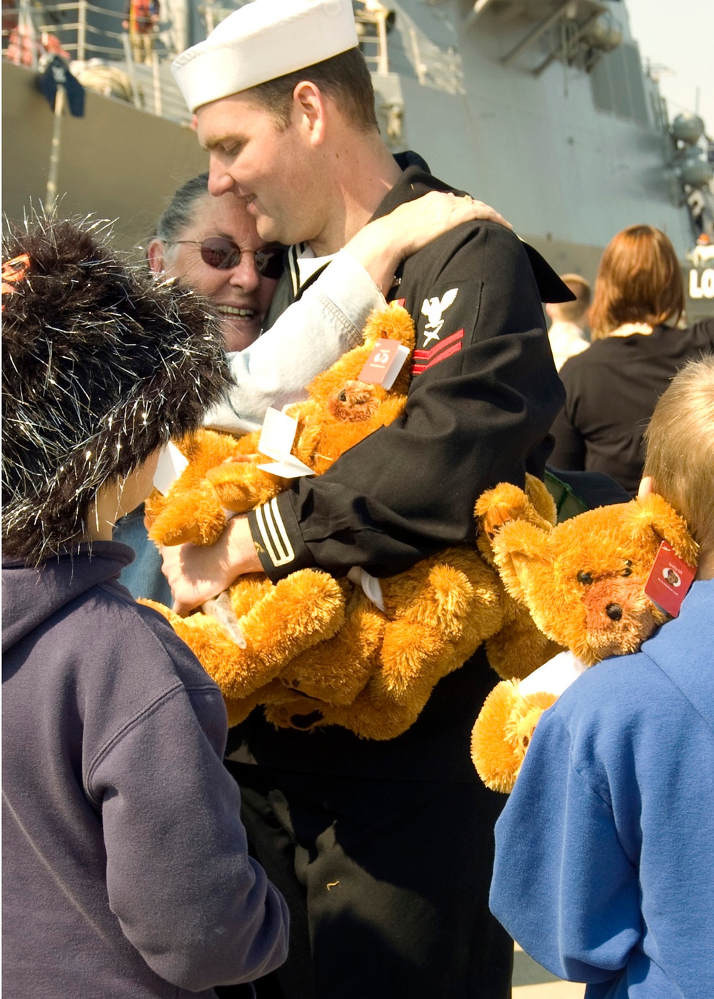 USS Mahan homecoming