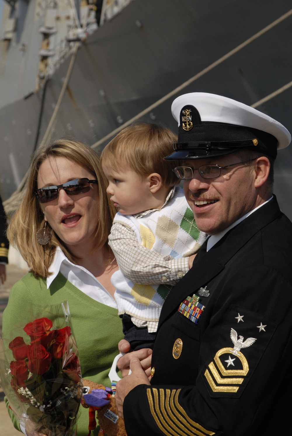 USS Mahan homecoming