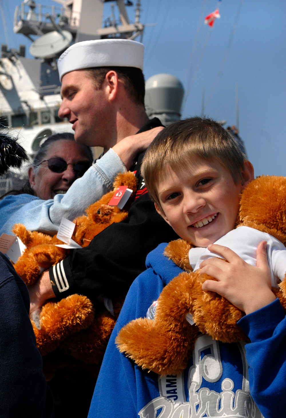 USS Mahan homecoming