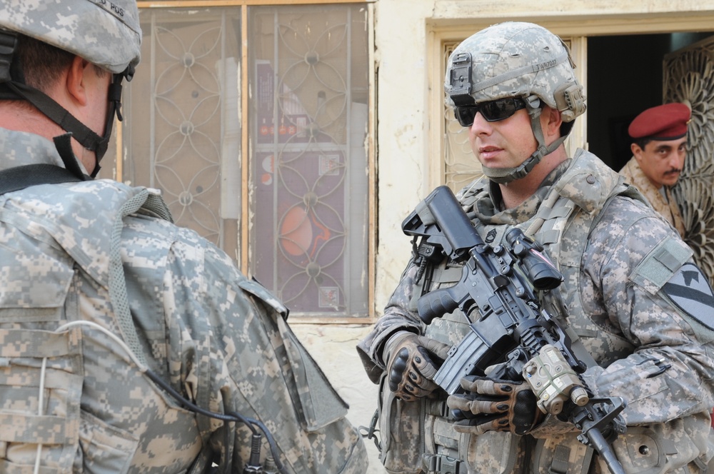 Cordon and search in Baghdad