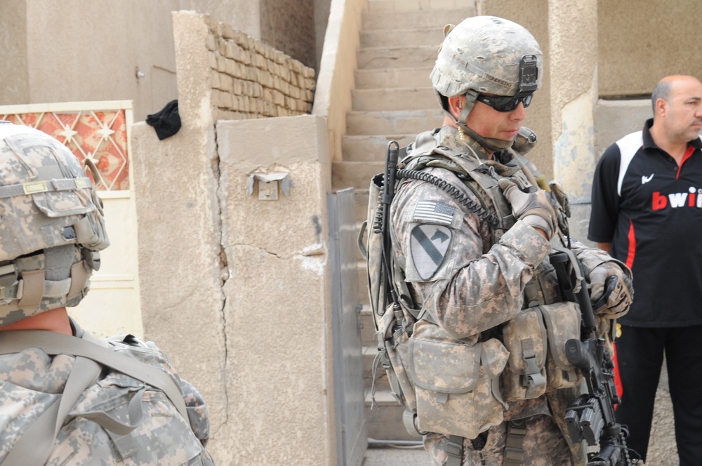 Cordon and search in Baghdad