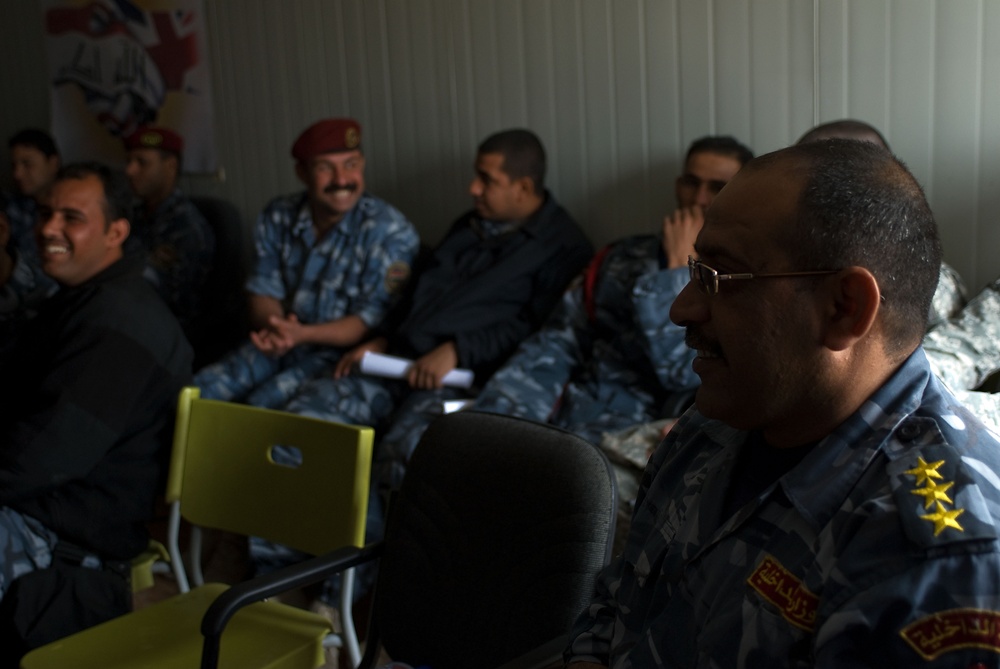 Iraqi Police Training in Basra