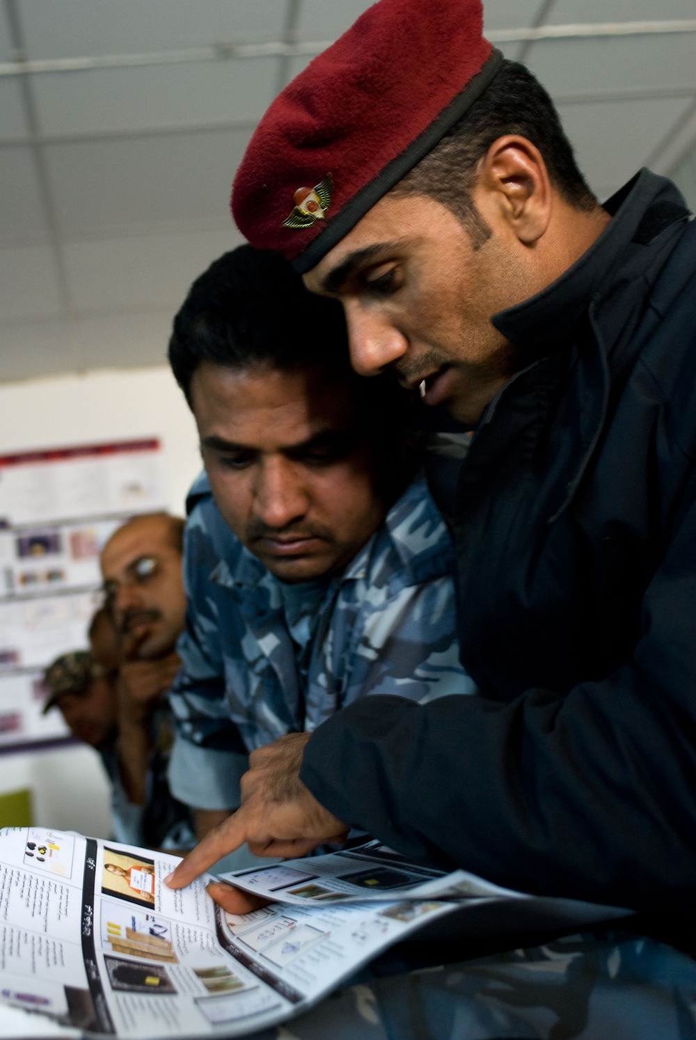 Iraqi police training in Basra