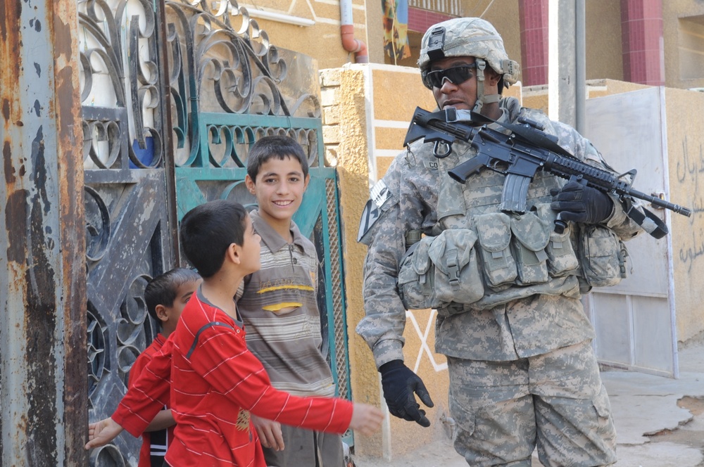 Patrol in Baghdad