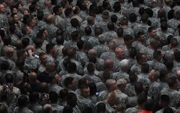 President Obama visits Baghdad