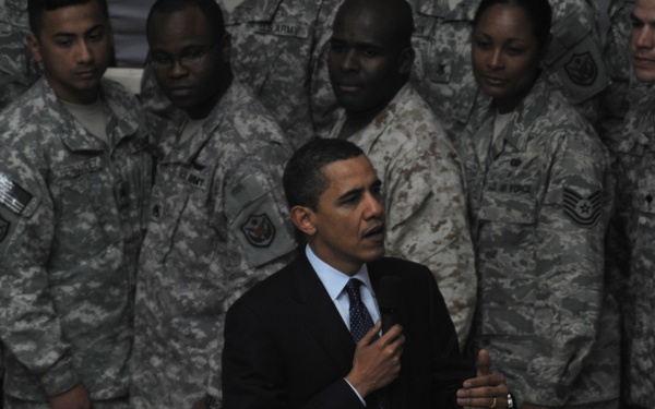 President Obama visits Baghdad