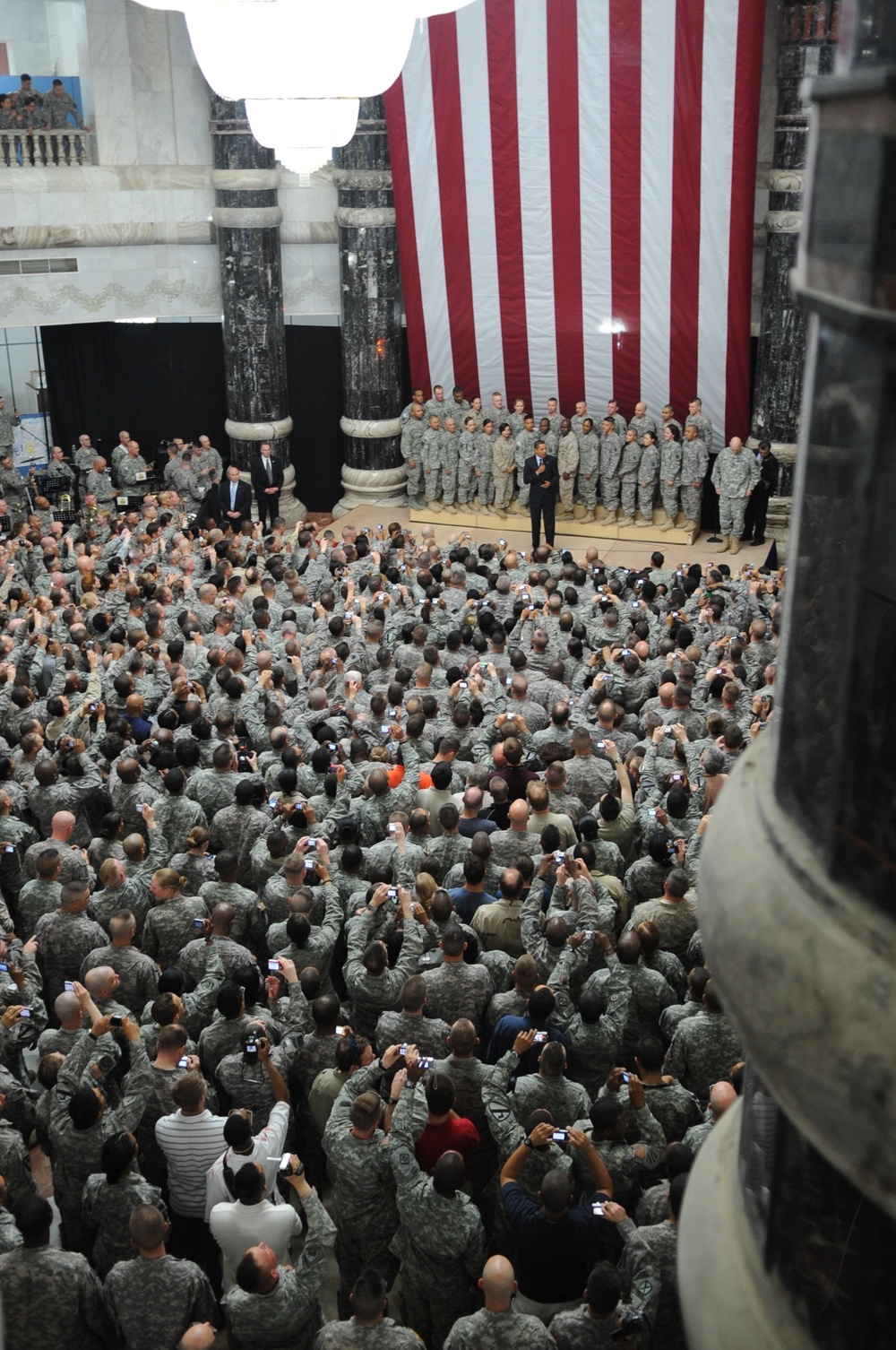 President Obama visits Baghdad