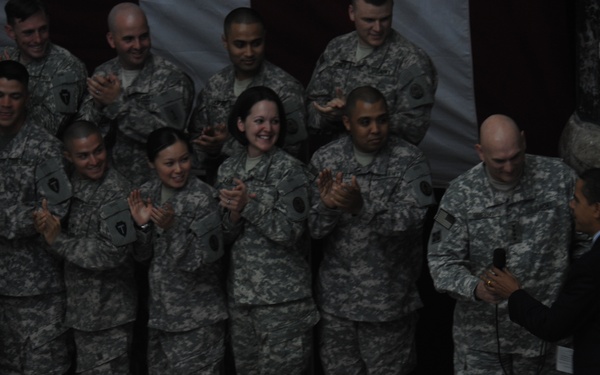President Obama visits Baghdad