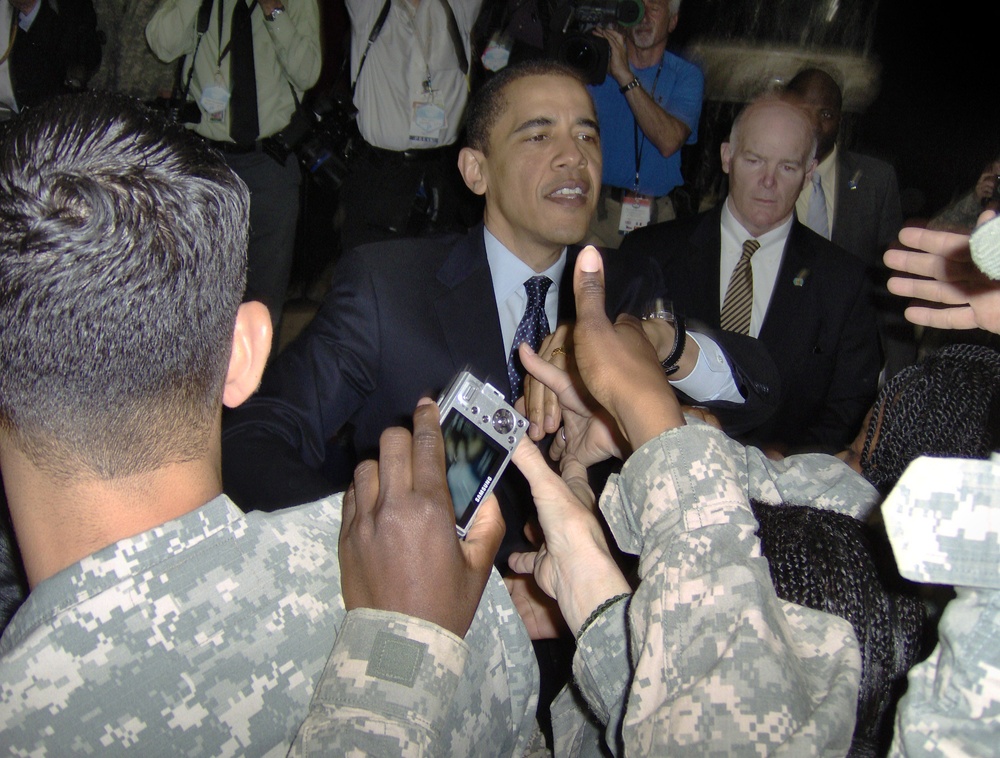 Obama's speech resonates with troops