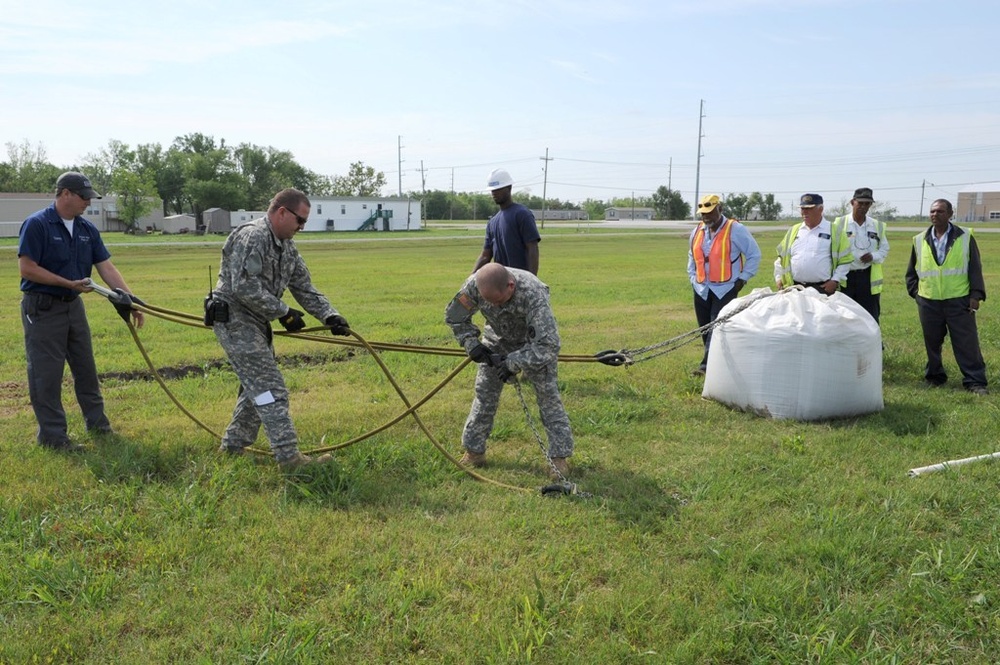 Louisiana National Guard tests hurricane preparedness in Plaquemines Parish