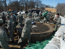 Guard's disaster response missions grew nationwide today