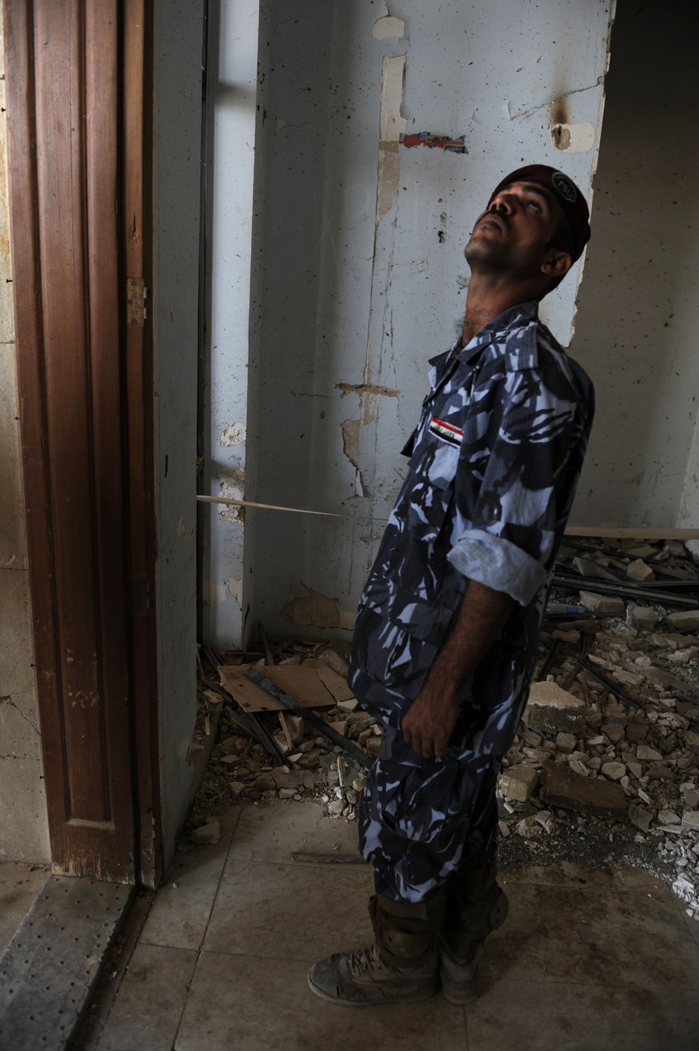 Iraqi police training in Basra