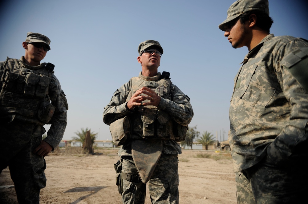 Iraqi police training in Basra