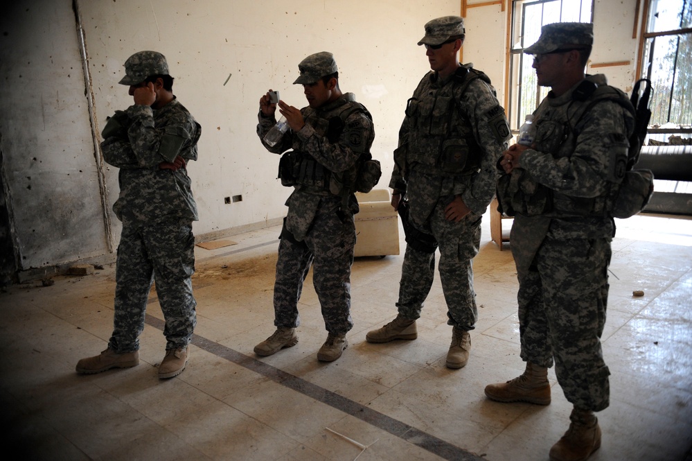 Iraqi police training in Basra