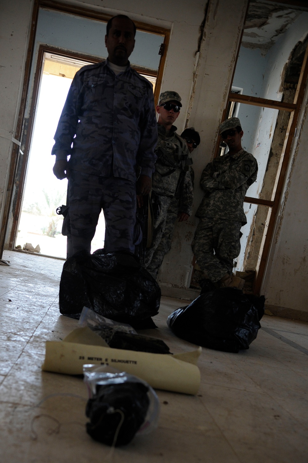 Iraqi police training in Basra