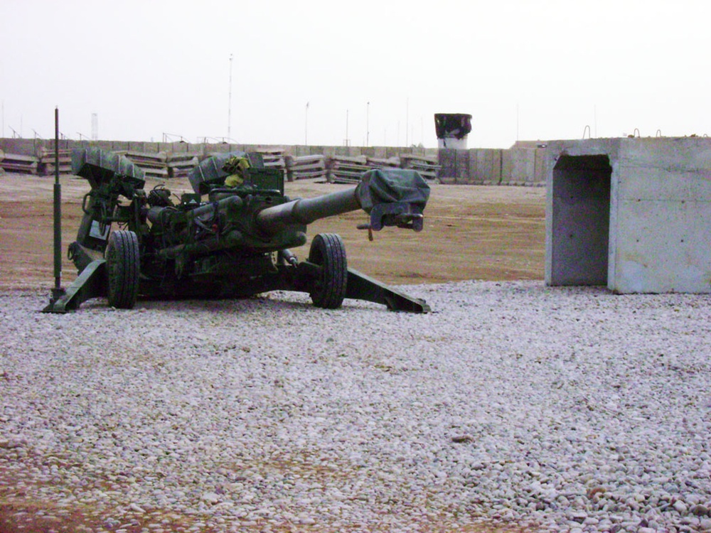 Artillery unit makes history at Joint Security Station Istiqlal