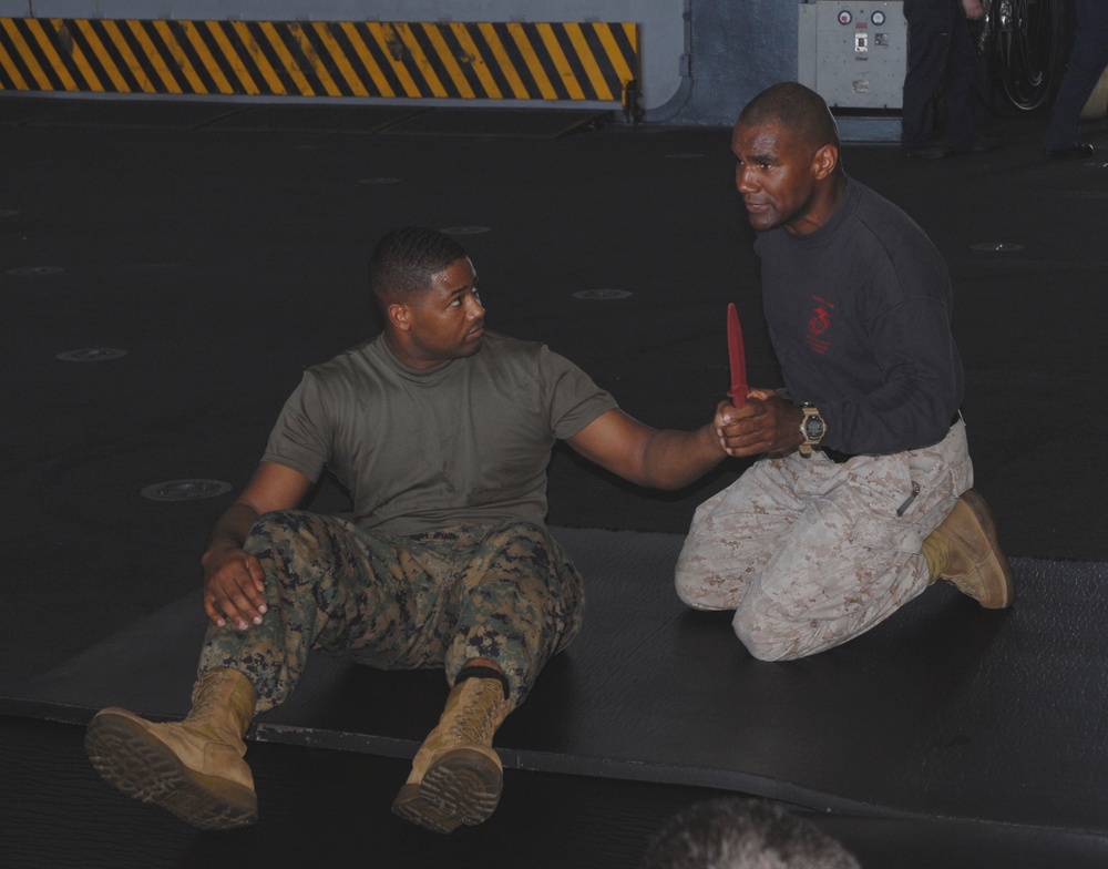 A New Group of Martial-Arts Instructors Emerge from USS Boxer