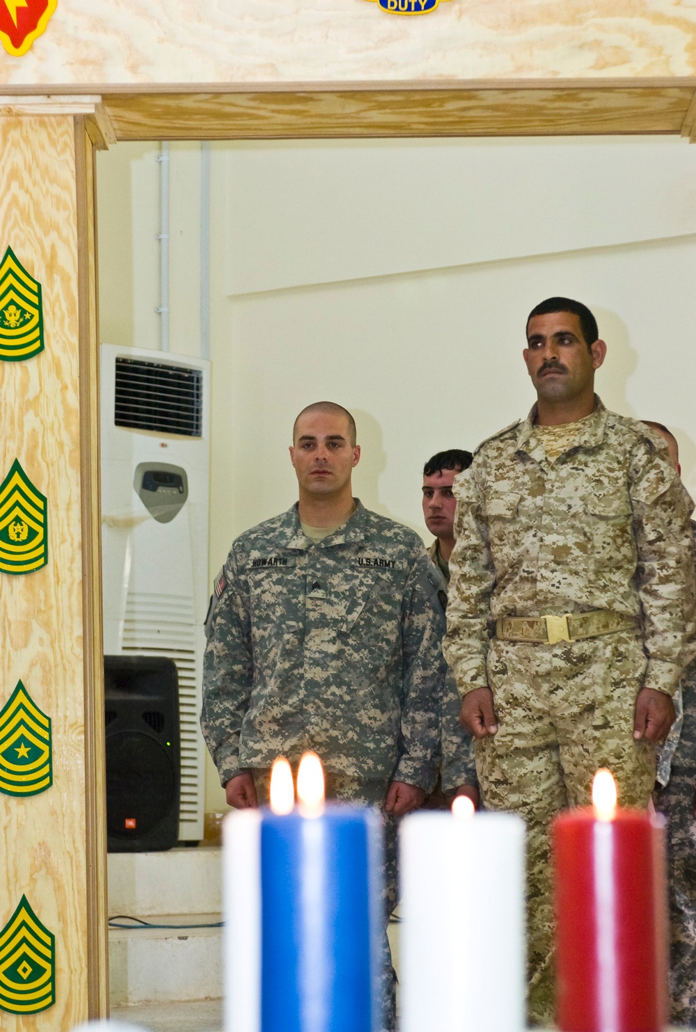 First U.S. and Iraqi Non-Commissioned Officer Induction Ceremony Makes History
