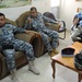 Iraqi National Police Officer meeting in Baghdad, Iraq