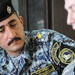 Iraqi National Police Officer meeting in Baghdad, Iraq