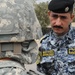 Iraqi National Police Officer meeting in Baghdad, Iraq