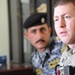 Iraqi National Police Officer meeting in Baghdad, Iraq