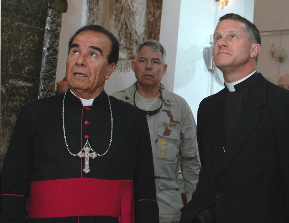 Archbishop of Military Services Visit