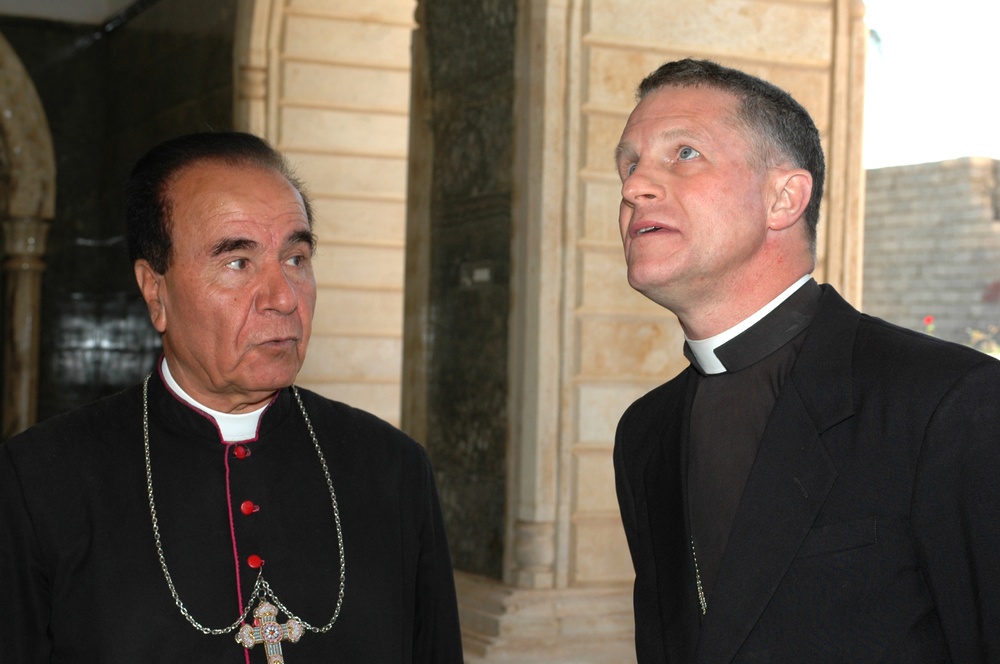 Archbishop of Military Services Visit