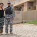 Iraqi National Police Officer meeting in Baghdad, Iraq