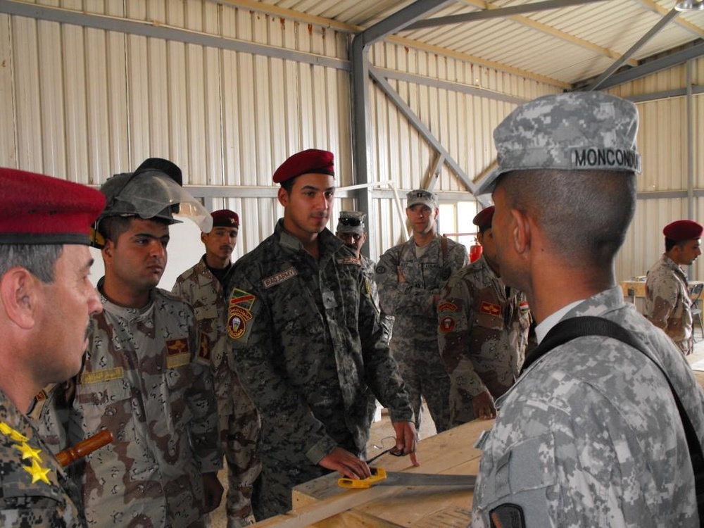 Iraqi engineer soldiers get training of their lives