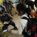 School supply handout in Basra