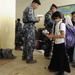 School supply handout in Basra