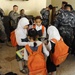 School supply handout in Basra