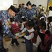 School supply handout in Basra