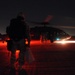 Blackhawk helicopter in Baghdad