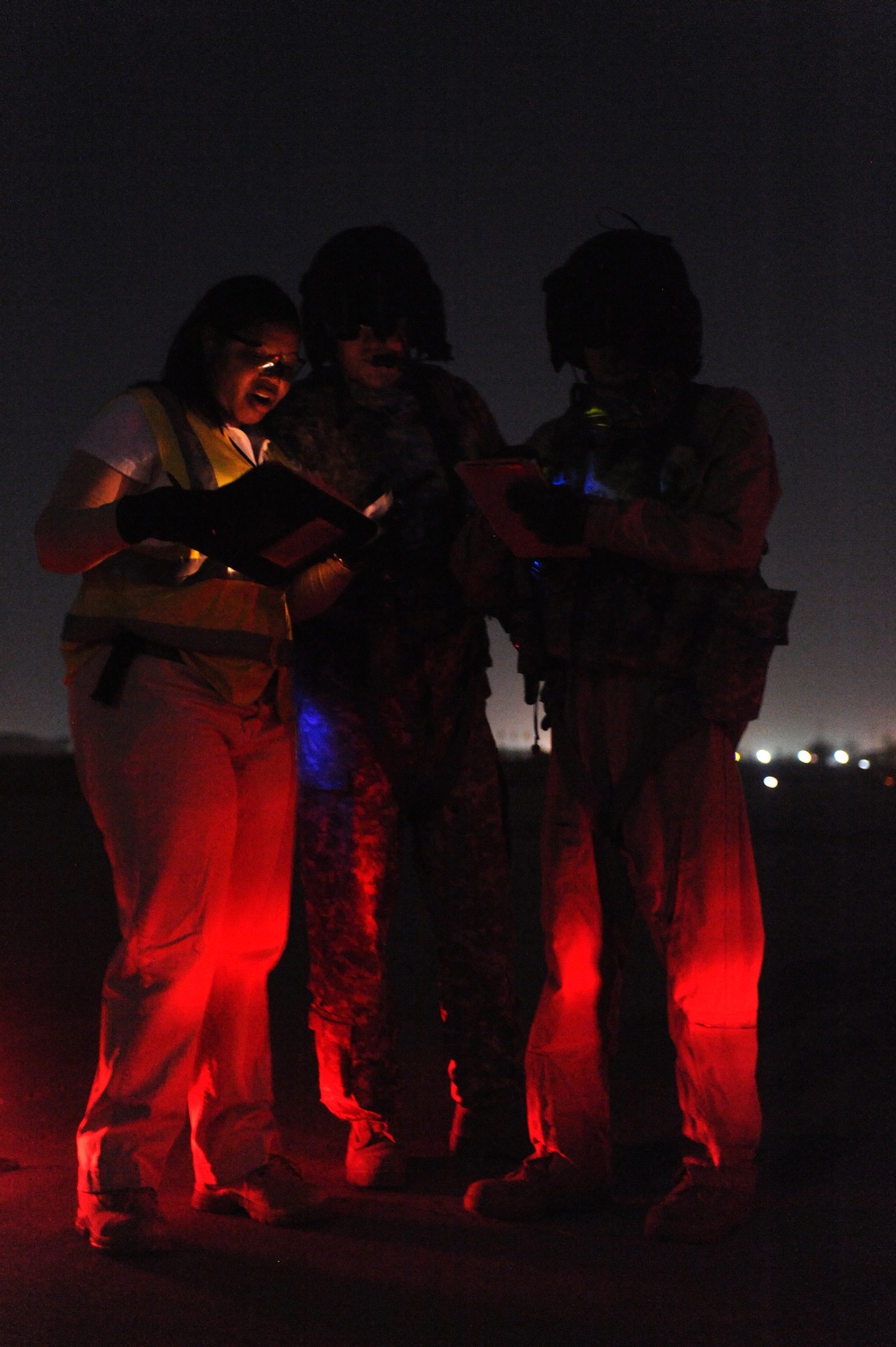 Blackhawk Helicopter in Baghdad