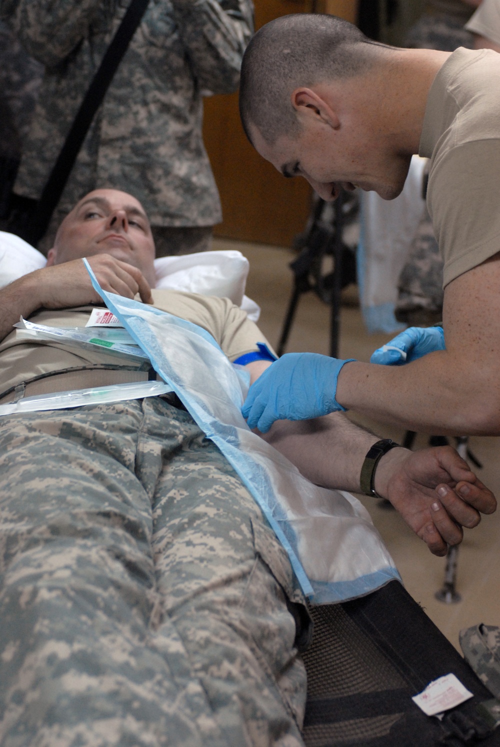 Grenade awareness, first aid training in Abu Ghraib