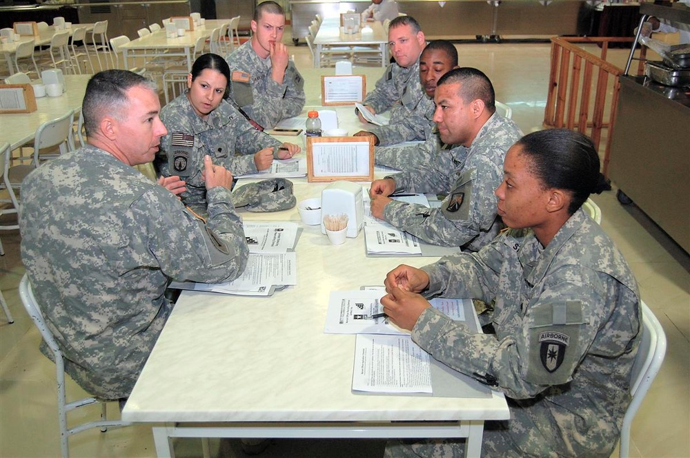 Q-West Soldiers takes the first step to become warrant officers