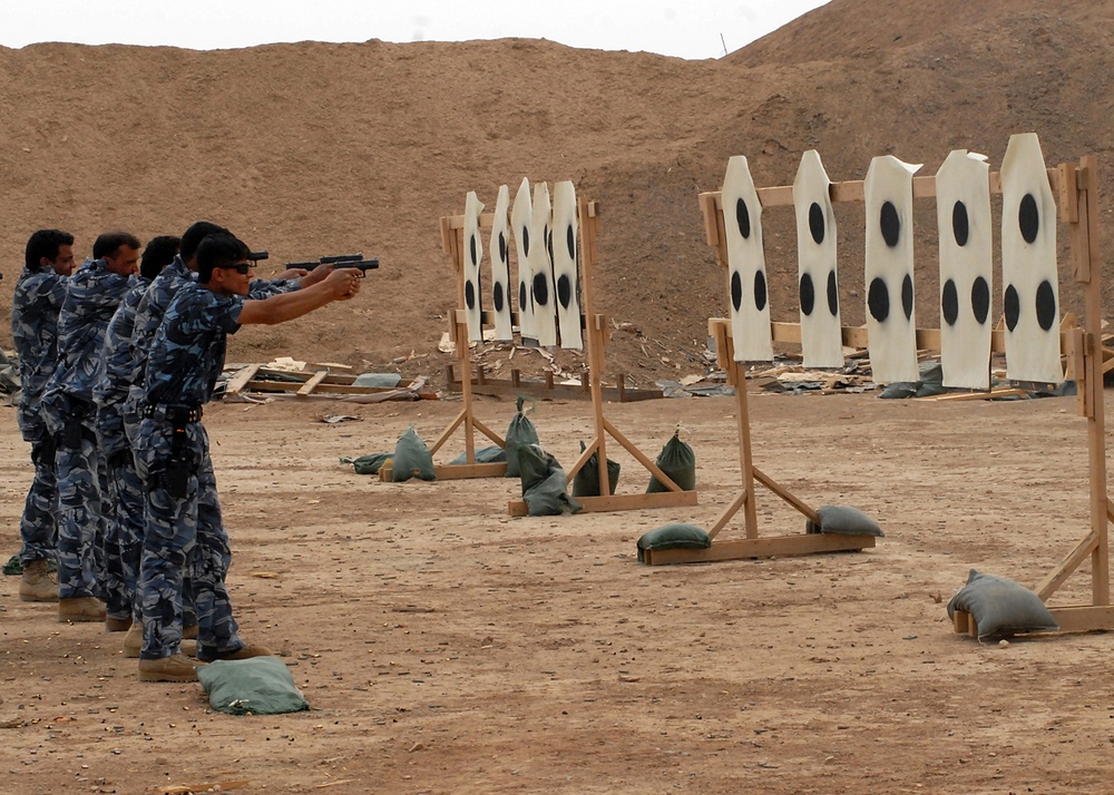 Ramadi SWAT participate in marksmanship drills