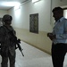 Iraqi police station visit in Al Akahrar