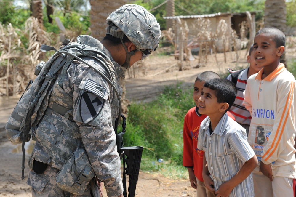 Site survey in Baghdad