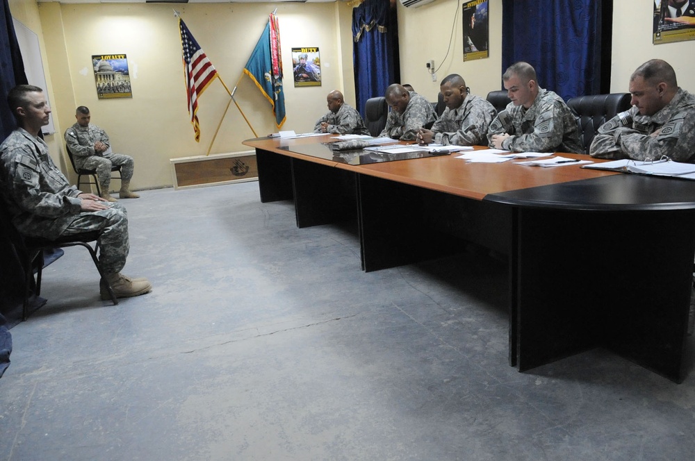 Paratroopers contend to enter elite Non-commissioned officer Club