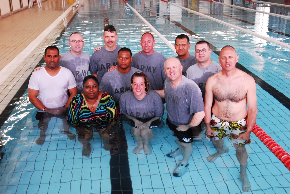 Water Baptisms on Joint Base Balad