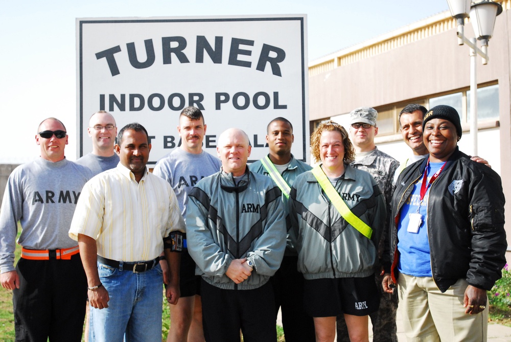 Water Baptisms on Joint Base Balad