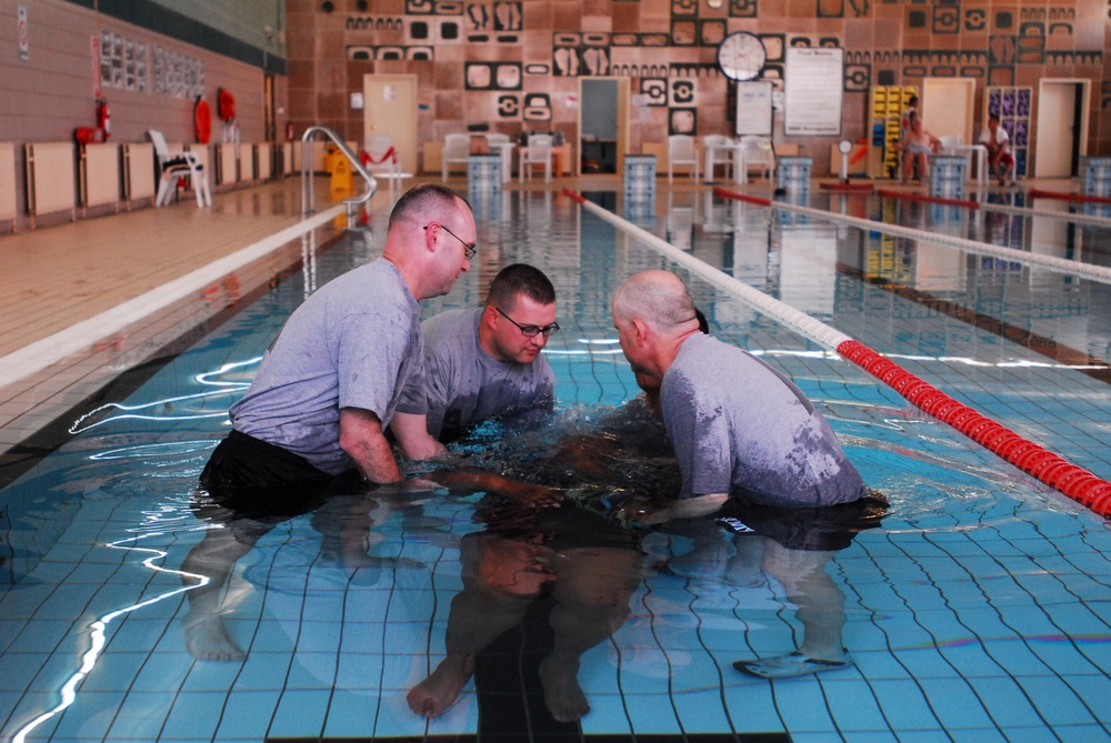 Water Baptisms on Joint Base Balad